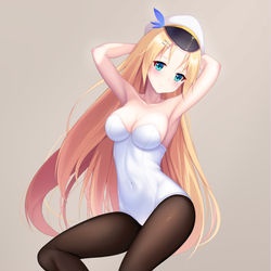 This is a pixiv picture whose title is 萨拉托加兔女郎.