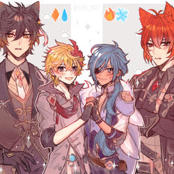 This is a pixiv picture whose title is ZhongChi  - LucKae.