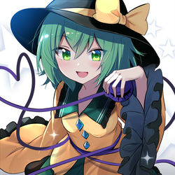 This is a pixiv picture whose title is こいしちゃんメイキング.