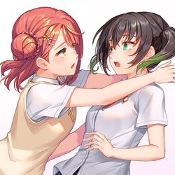 This is a pixiv picture whose title is “私だけの侑ちゃんでいて？”.