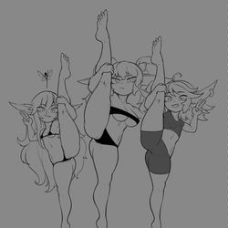 This is a pixiv picture whose title is Balance.