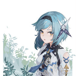 This is a pixiv picture whose title is 优菈Eula.