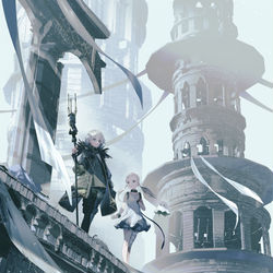 This is a pixiv picture whose title is NieR Re[in]carnation.