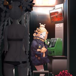 This is a pixiv picture whose title is ドッペルゲンガー.