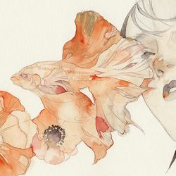 This is a pixiv picture whose title is 水鞠（みずまり）.
