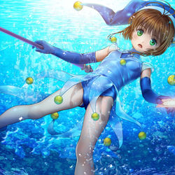 This is a pixiv picture whose title is 水描く練習.