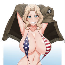 This is a pixiv picture whose title is ケイ隊長.