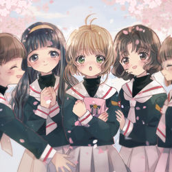 This is a pixiv picture whose title is さくらちゃん.