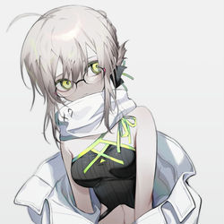 This is a pixiv picture whose title is 謎のアイドル.