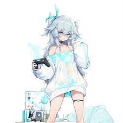 This is a pixiv picture whose title is PA-15睡衣皮肤.