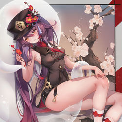 This is a pixiv picture whose title is 胡桃.