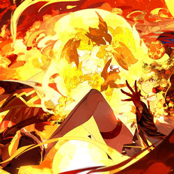 This is a pixiv picture whose title is 日神と金鳥.