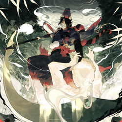 This is a pixiv picture whose title is 冥界の鎌.