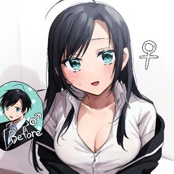 This is a pixiv picture whose title is 「あ…あれ…………？」.