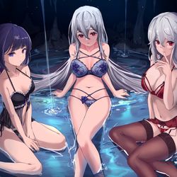 This is a pixiv picture whose title is Abyssal Hunter.