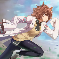 This is a pixiv picture whose title is アグネスタキオン.