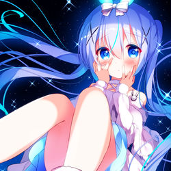 This is a pixiv picture whose title is 嫉妬のチノ.