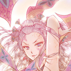 This is a pixiv picture whose title is Fallen princess.