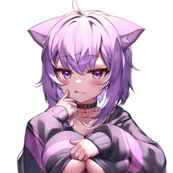 This is a pixiv picture whose title is 猫又おかず.