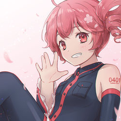 This is a pixiv picture whose title is Teto 13th🌸.