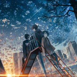 This is a pixiv picture whose title is 世界の交わる場所.