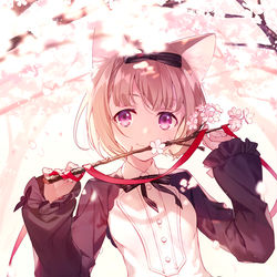 This is a pixiv picture whose title is 春色.
