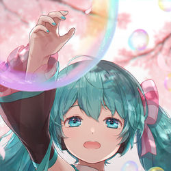 This is a pixiv picture whose title is 春.