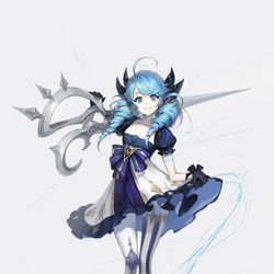 This is a pixiv picture whose title is グウェン.