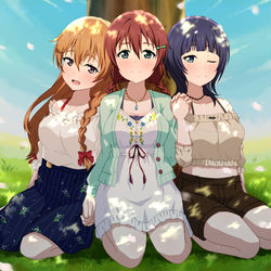 This is a pixiv picture whose title is ポカポカ3年生.