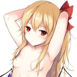 This is a pixiv picture whose title is ロングフラン髪ブラ.