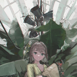 This is a pixiv picture whose title is thanks.