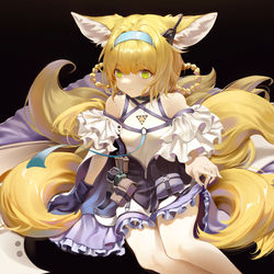 This is a pixiv picture whose title is 铃兰.