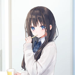 This is a pixiv picture whose title is おはよう.