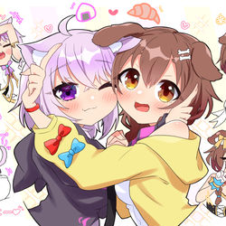 This is a pixiv picture whose title is おかころ２周年おめでと～！.