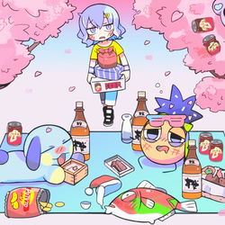 This is a pixiv picture whose title is ジャンクモール  22~31話.