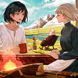 This is a pixiv picture whose title is 無題.