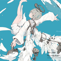 This is a pixiv picture whose title is 空色キャンバス.