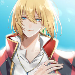 This is a pixiv picture whose title is ハウル.