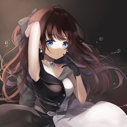 This is a pixiv picture whose title is Solitude Rain.