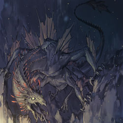 This is a pixiv picture whose title is 【PFMOH】マガビナワ【モンスター】.
