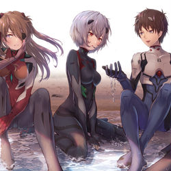 This is a pixiv picture whose title is 結びの海.