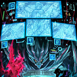 This is a pixiv picture whose title is ヒラメキウォズレック.