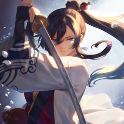 This is a pixiv picture whose title is サムライちゃん.