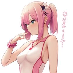This is a pixiv picture whose title is 🍑.