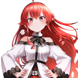 This is a pixiv picture whose title is 狂犬お嬢様.