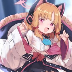 This is a pixiv picture whose title is モモイ……….