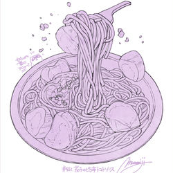 This is a pixiv picture whose title is ＃日刊ごはんと物語　【430-440食目】まとめ.