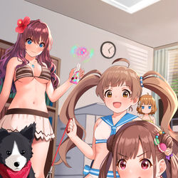 This is a pixiv picture whose title is 【宣伝】アイマス逆レ合同.
