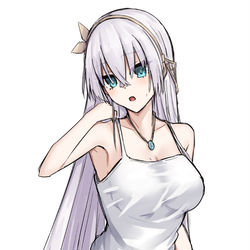 This is a pixiv picture whose title is 薄着アナスタシア.