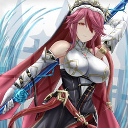 This is a pixiv picture whose title is Rosaria.